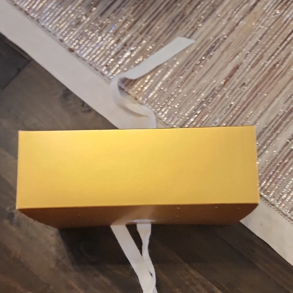 Chanel Gold Box with White Accents